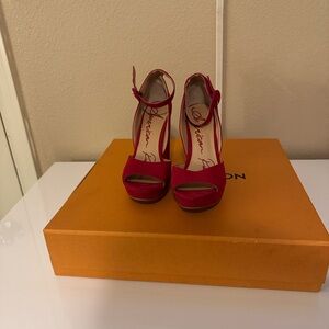 American Rag Vibrant Red Heels